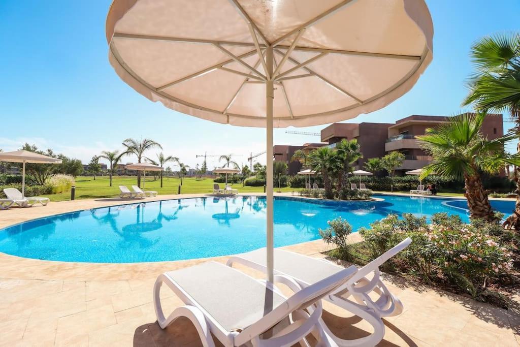 Cosy Appartemt Vue Sur Golf Et Montagne Marakeş Dış mekan fotoğraf